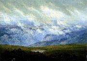 Caspar David Friedrich Drifting Clouds Germany oil painting artist